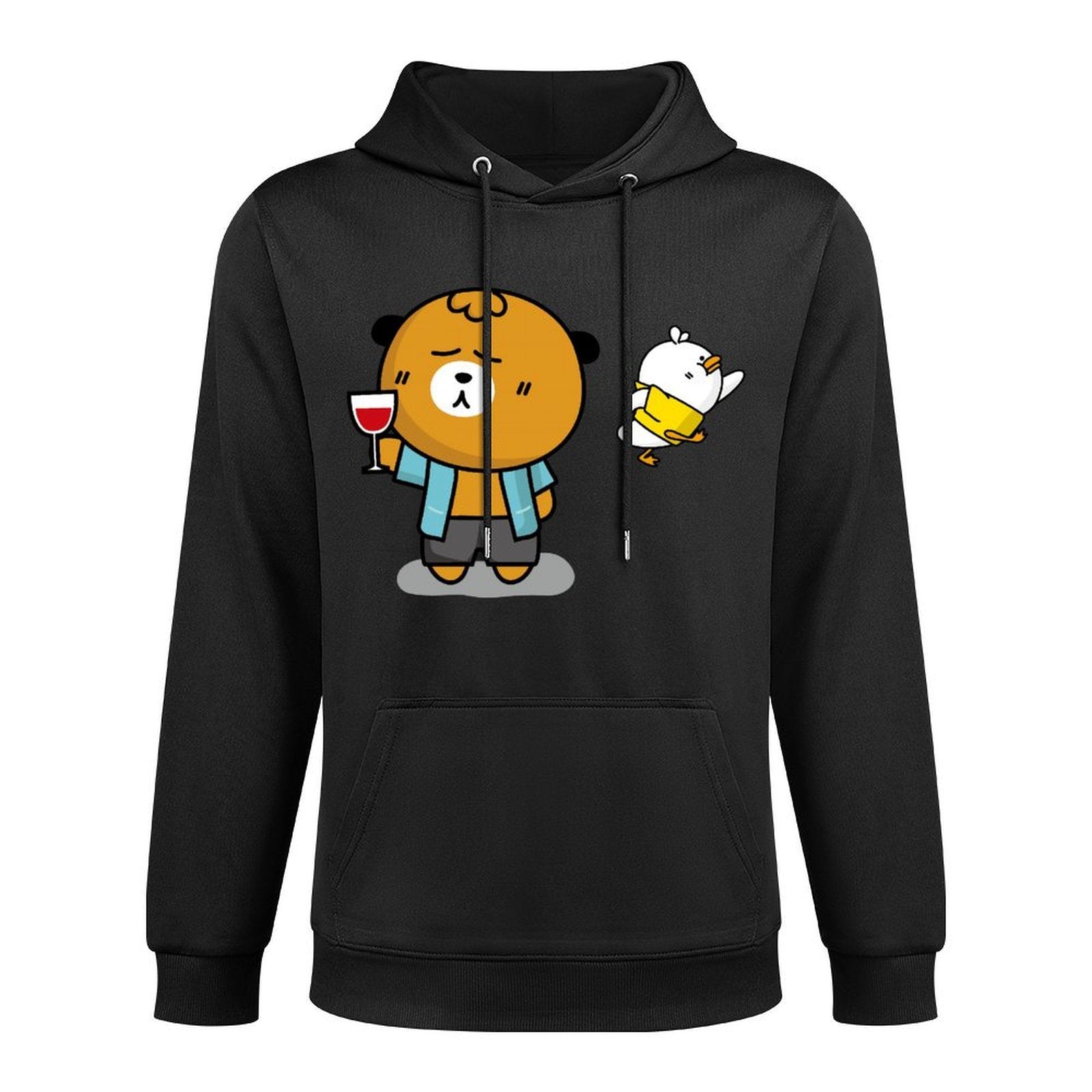 Durable TrueFit Front Graphic Hoodies